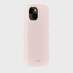 Kryt na iPhone HOLDIT Wavy Silicone MagSafe Ballerina Pink | Lavly.cz