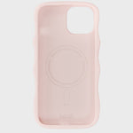 Kryt na iPhone HOLDIT Wavy Silicone MagSafe Ballerina Pink | Lavly.cz