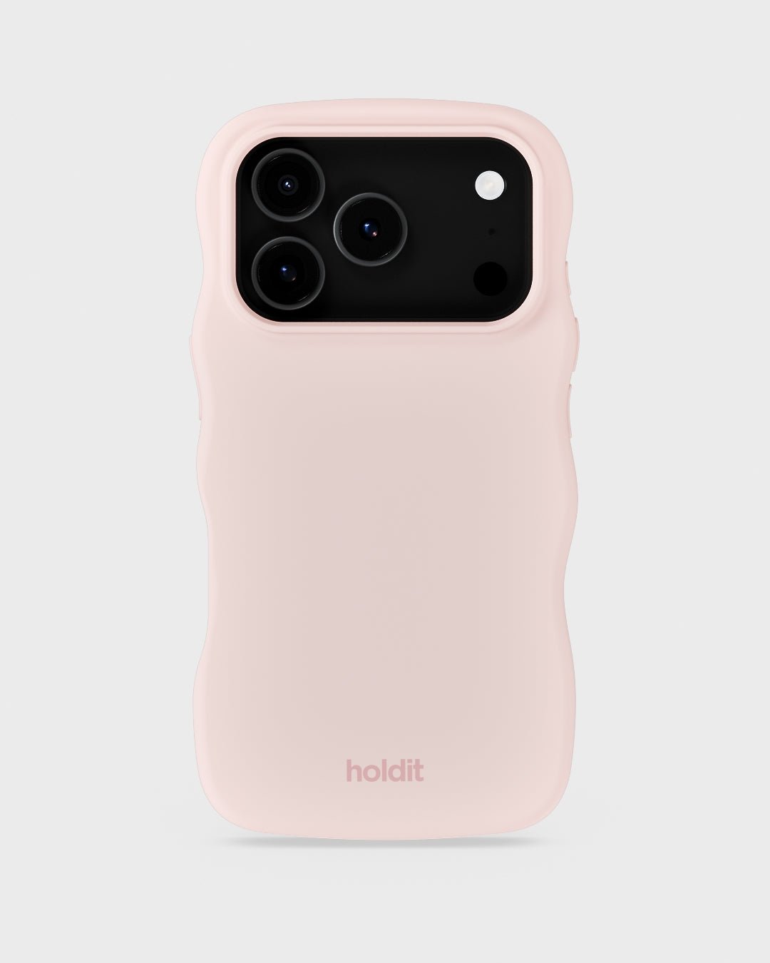 Kryt na iPhone HOLDIT Wavy Silicone MagSafe Ballerina Pink | Lavly.cz