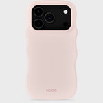 Kryt na iPhone HOLDIT Wavy Silicone MagSafe Ballerina Pink | Lavly.cz