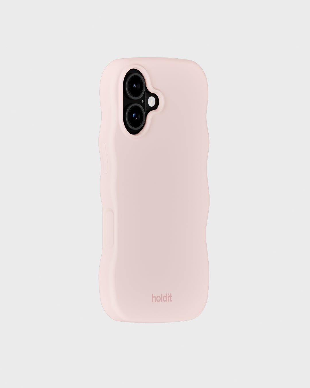 Kryt na iPhone HOLDIT Wavy Silicone MagSafe Ballerina Pink | Lavly.cz