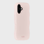 Kryt na iPhone HOLDIT Wavy Silicone MagSafe Ballerina Pink | Lavly.cz
