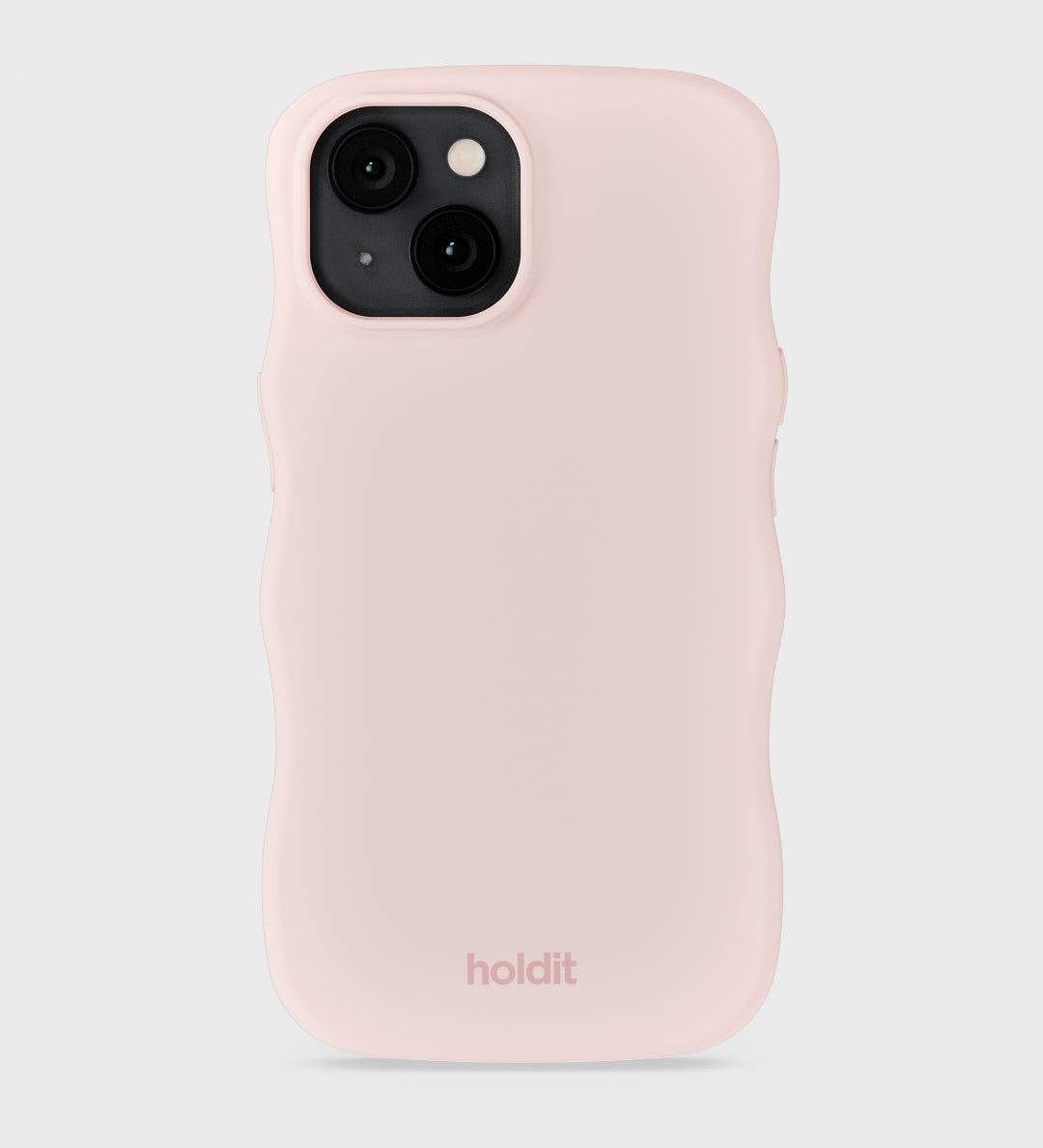 Kryt na iPhone HOLDIT Wavy Silicone MagSafe Ballerina Pink | Lavly.cz