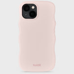 Kryt na iPhone HOLDIT Wavy Silicone MagSafe Ballerina Pink | Lavly.cz