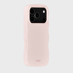 Kryt na iPhone HOLDIT Wavy Silicone MagSafe Ballerina Pink | Lavly.cz