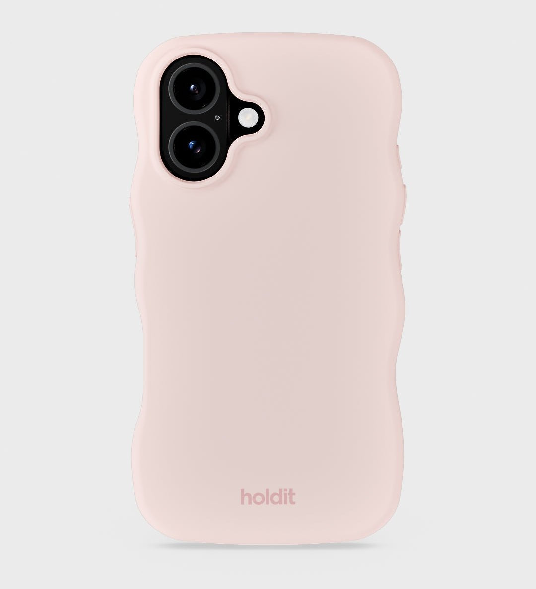 Kryt na iPhone HOLDIT Wavy Silicone MagSafe Ballerina Pink | Lavly.cz
