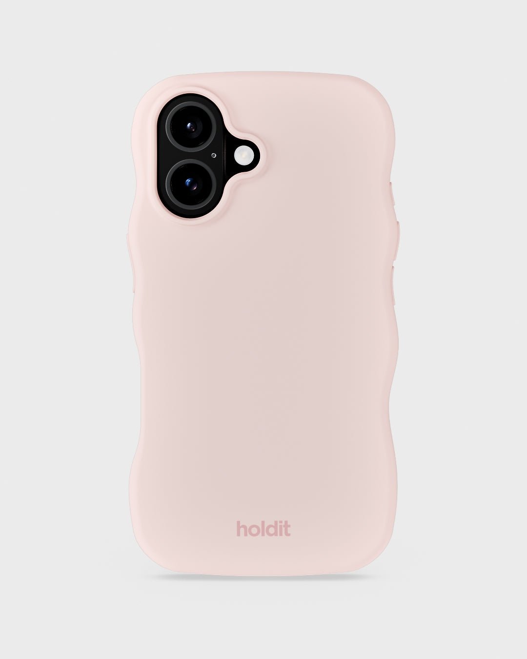 Kryt na iPhone HOLDIT Wavy Silicone MagSafe Ballerina Pink | Lavly.cz