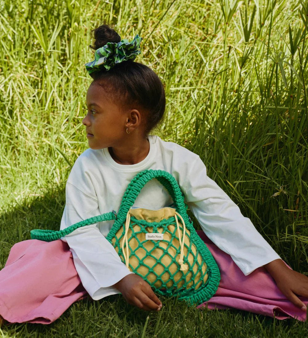 Macrame kabelka STUDIO NOOS Mini Handbag Green Blue Yellow | Lavly.cz