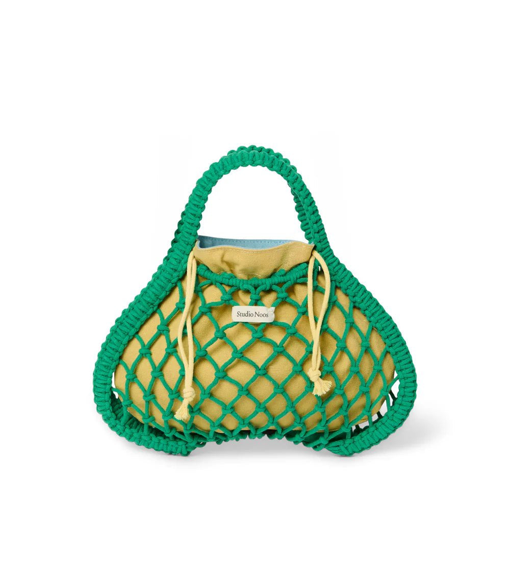 Macrame kabelka STUDIO NOOS Mini Handbag Green Blue Yellow | Lavly.cz