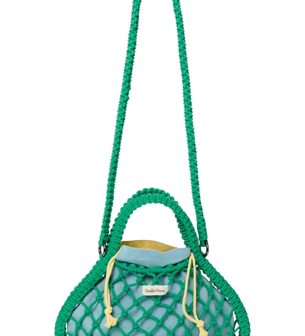 Macrame kabelka STUDIO NOOS Mini Handbag Green Blue Yellow | Lavly.cz