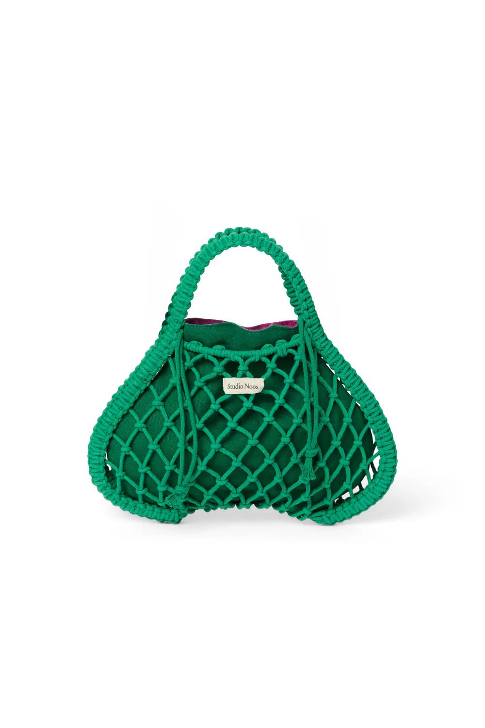 Macrame kabelka STUDIO NOOS Mini Handbag Green Purple Green | Lavly.cz