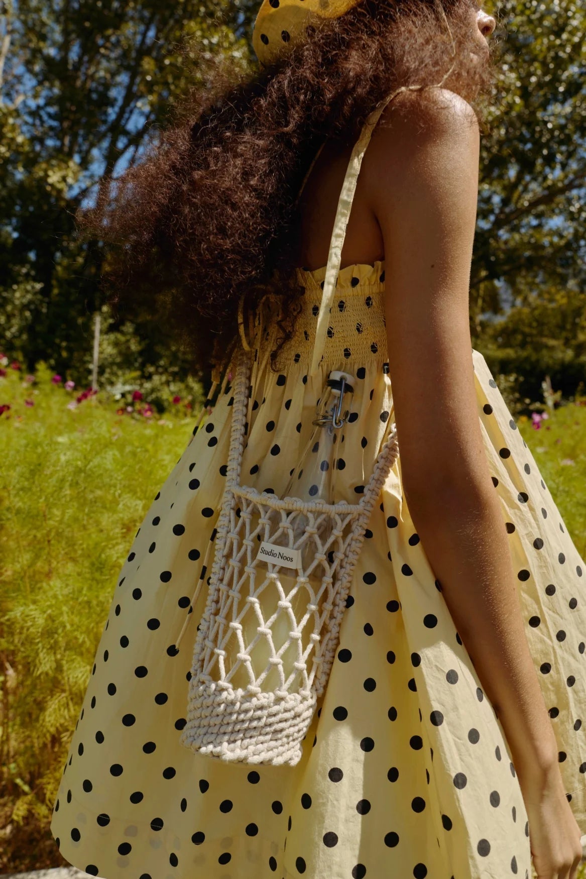 Macrame síťka na láhev STUDIO NOOS Natural | Lavly.cz