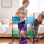 Magnetická kuličková dráha CONNETIX Rainbow Ball Run Pack 92 dílů | Stylové doplňky pro děti a ženy | Lavly.cz