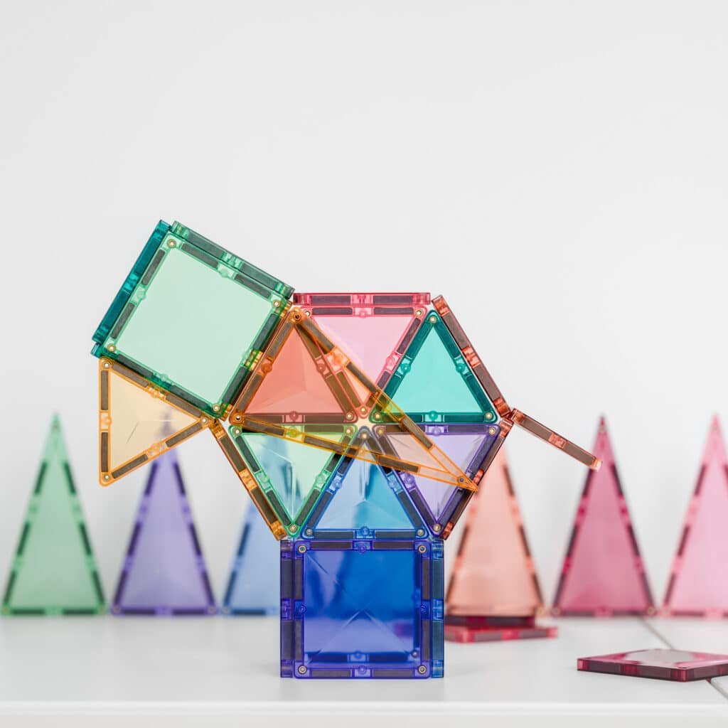 Magnetická stavebnice CONNETIX Pastel Mini Pack 32 dílů | Stylové doplňky pro děti a ženy | Lavly.cz