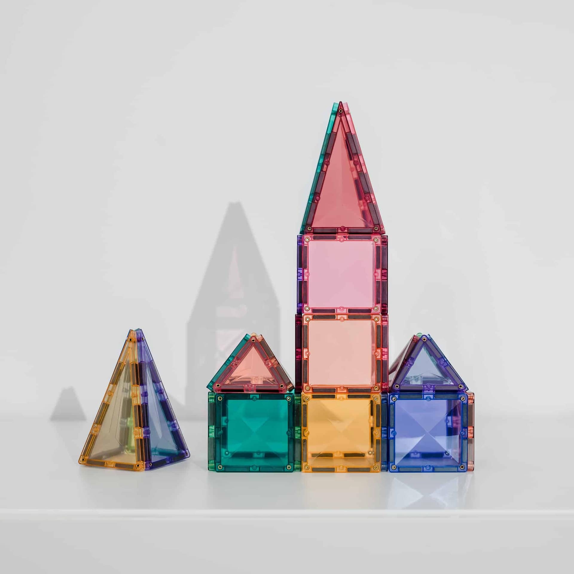 Magnetická stavebnice CONNETIX Pastel Mini Pack 32 dílů | Stylové doplňky pro děti a ženy | Lavly.cz
