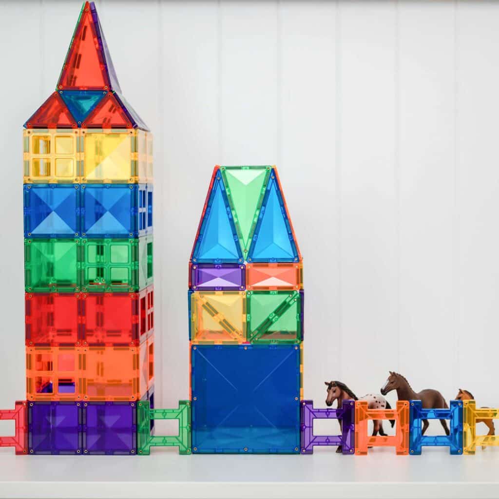 Magnetická stavebnice CONNETIX Rainbow Creative Pack 102 dílů | Stylové doplňky pro děti a ženy | Lavly.cz