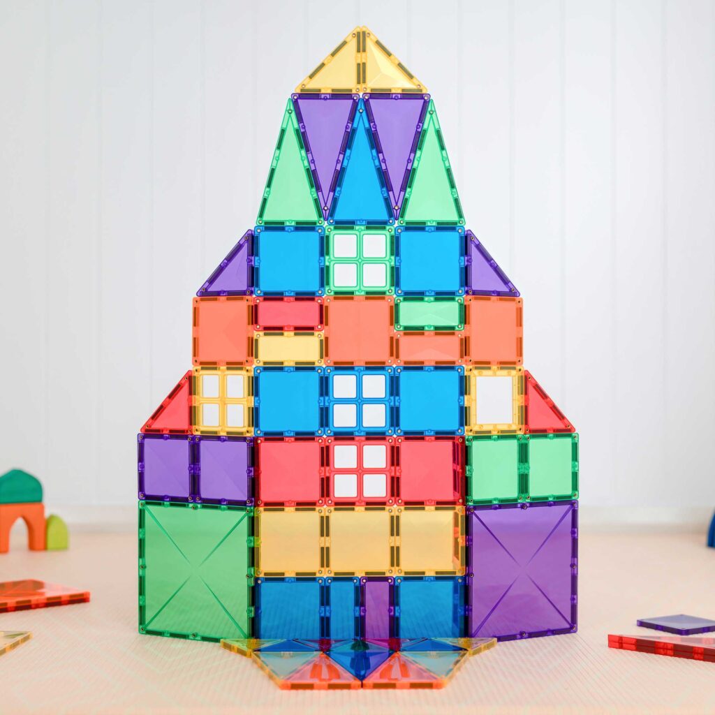 Magnetická stavebnice CONNETIX Rainbow Creative Pack 102 dílů | Stylové doplňky pro děti a ženy | Lavly.cz