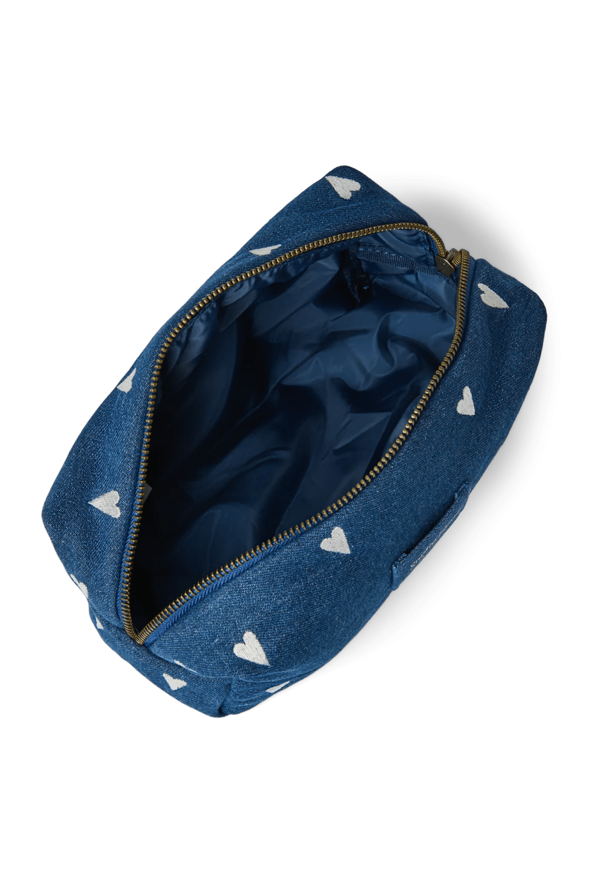 Multifunkční taška STUDIO NOOS Pouch Dark Blue White Hearts Denim | Lavly.cz