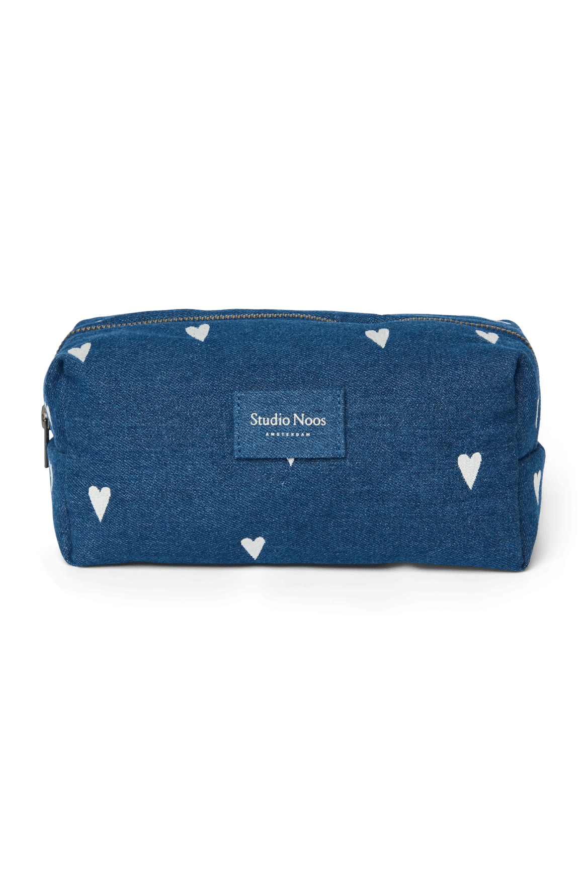 Multifunkční taška STUDIO NOOS Pouch Dark Blue White Hearts Denim | Lavly.cz