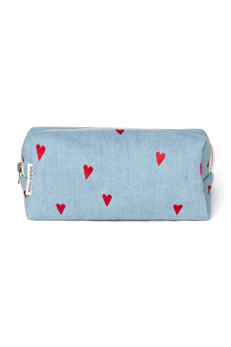 Multifunkční taška STUDIO NOOS Pouch Denim Hearts | Stylové doplňky pro děti a ženy | Lavly.cz