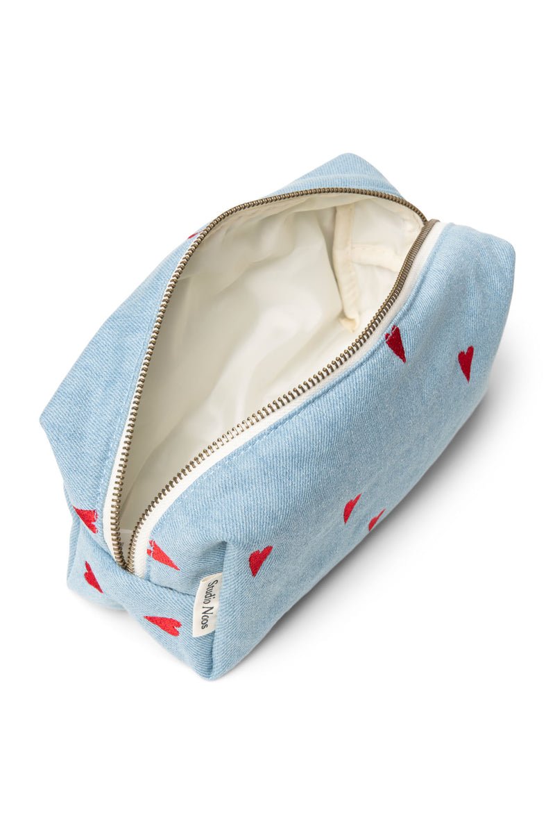 Multifunkční taška STUDIO NOOS Pouch Denim Hearts | Stylové doplňky pro děti a ženy | Lavly.cz