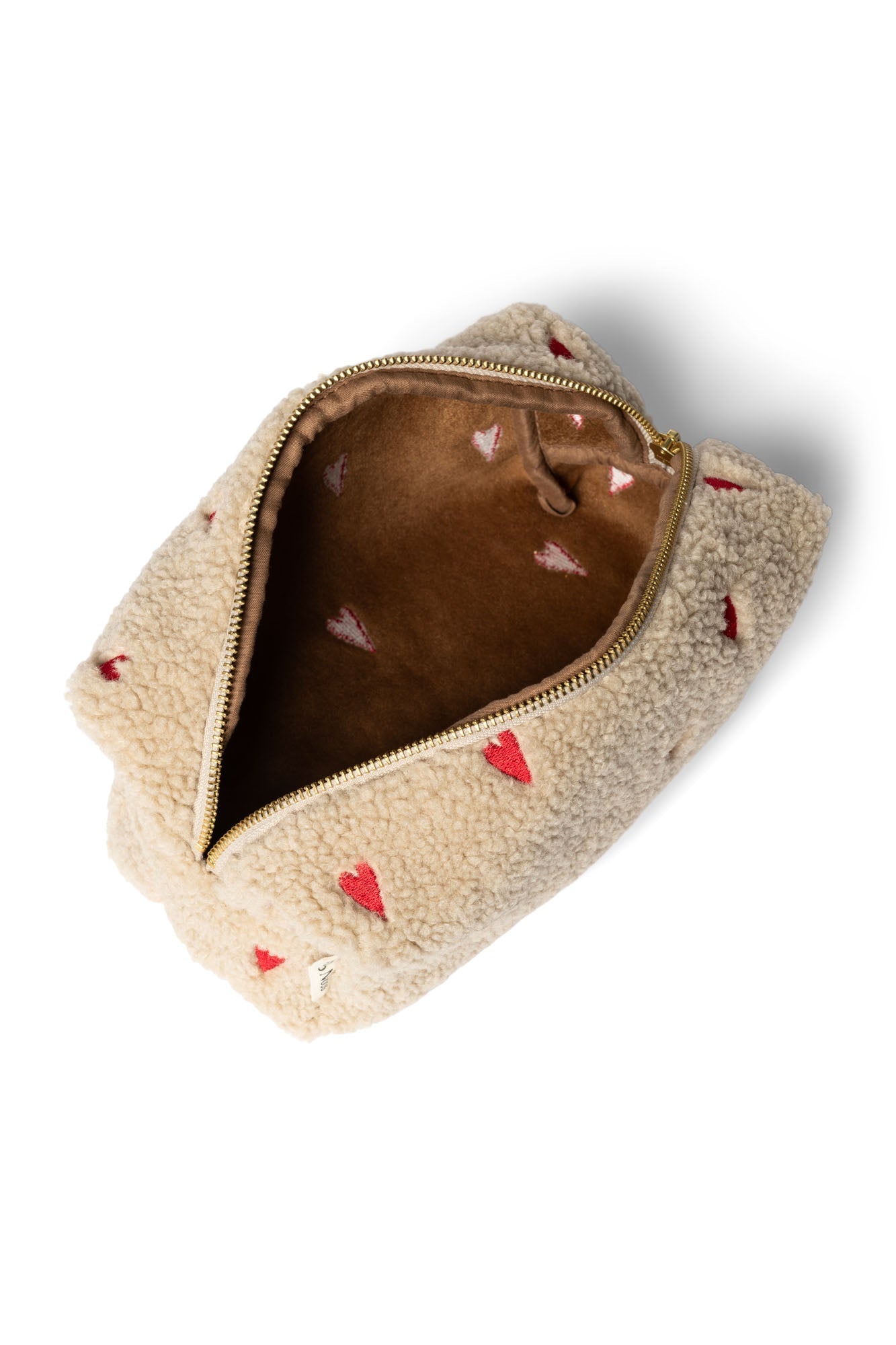 Multifunkční taška STUDIO NOOS Pouch Ecru Teddy Hearts | Stylové doplňky pro děti a ženy | Lavly.cz