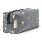 Multifunkční taška STUDIO NOOS Pouch Grey Denim Hearts | Lavly.cz
