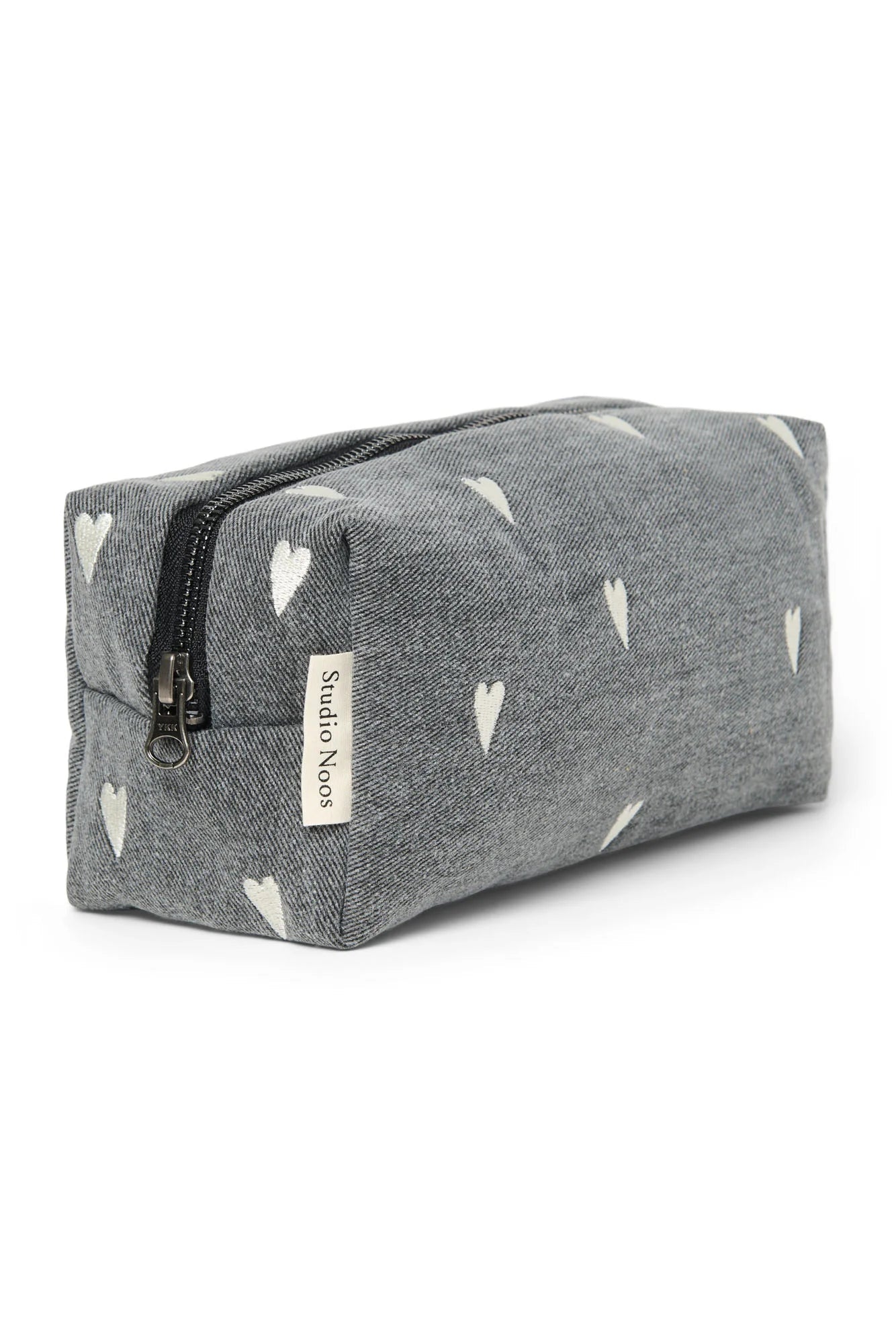 Multifunkční taška STUDIO NOOS Pouch Grey Denim Hearts | Lavly.cz