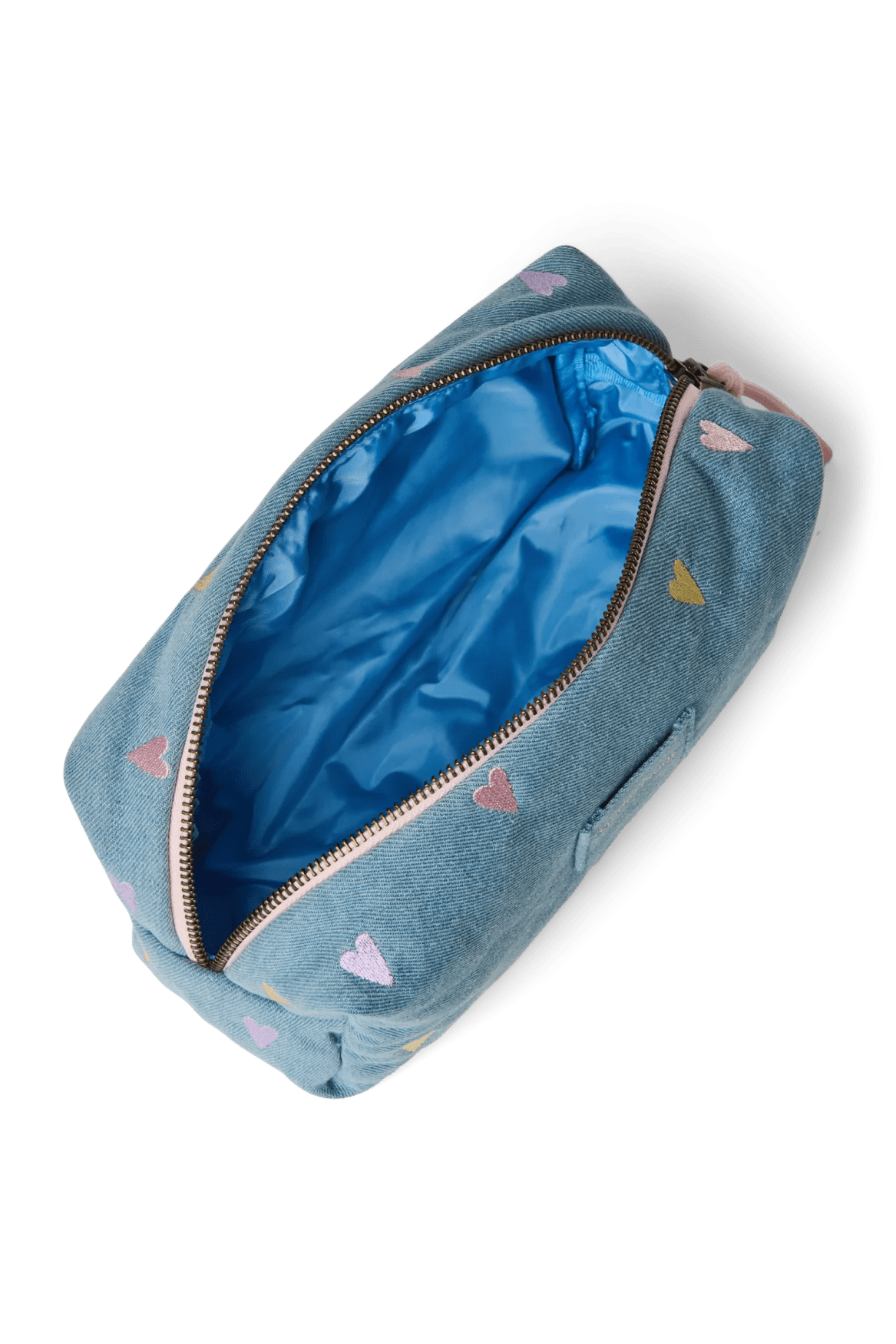 Multifunkční taška STUDIO NOOS Pouch Light Blue Hearts Denim | Lavly.cz
