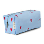 Multifunkční taška STUDIO NOOS Pouch Light Blue Hearts Puffy | Lavly.cz