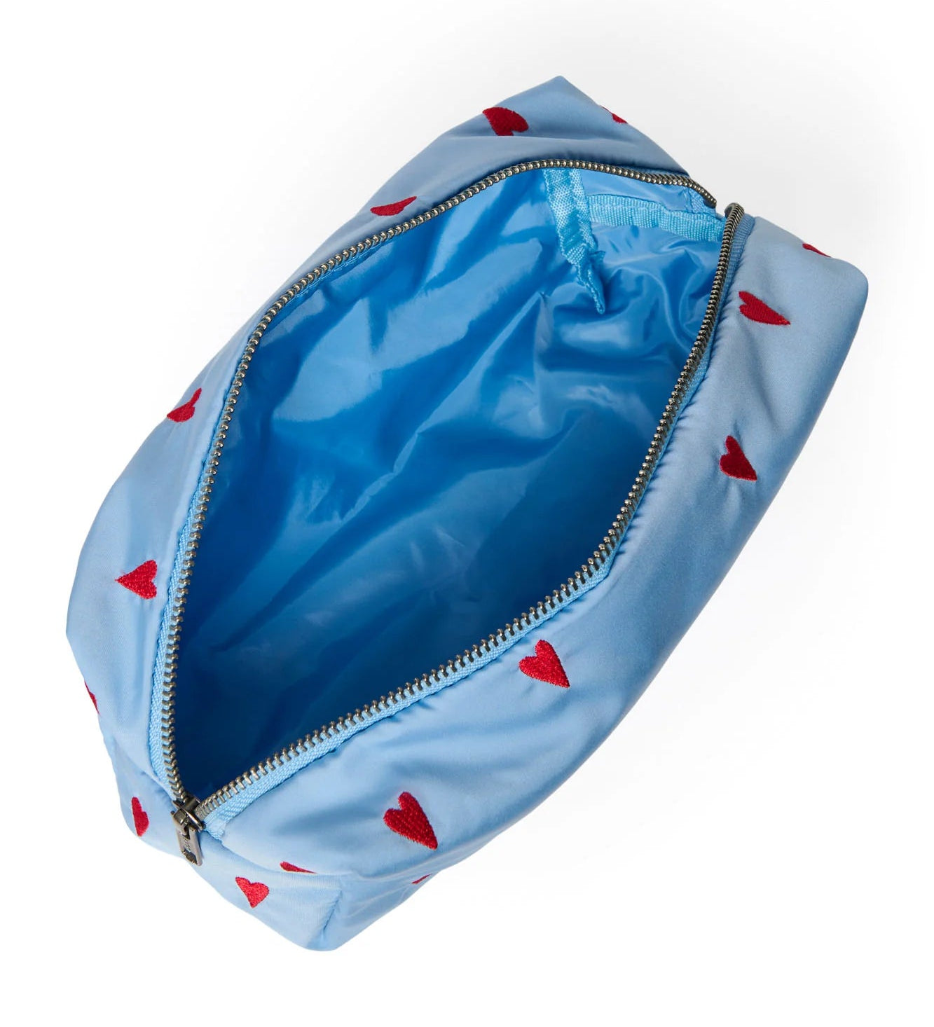 Multifunkční taška STUDIO NOOS Pouch Light Blue Hearts Puffy | Lavly.cz