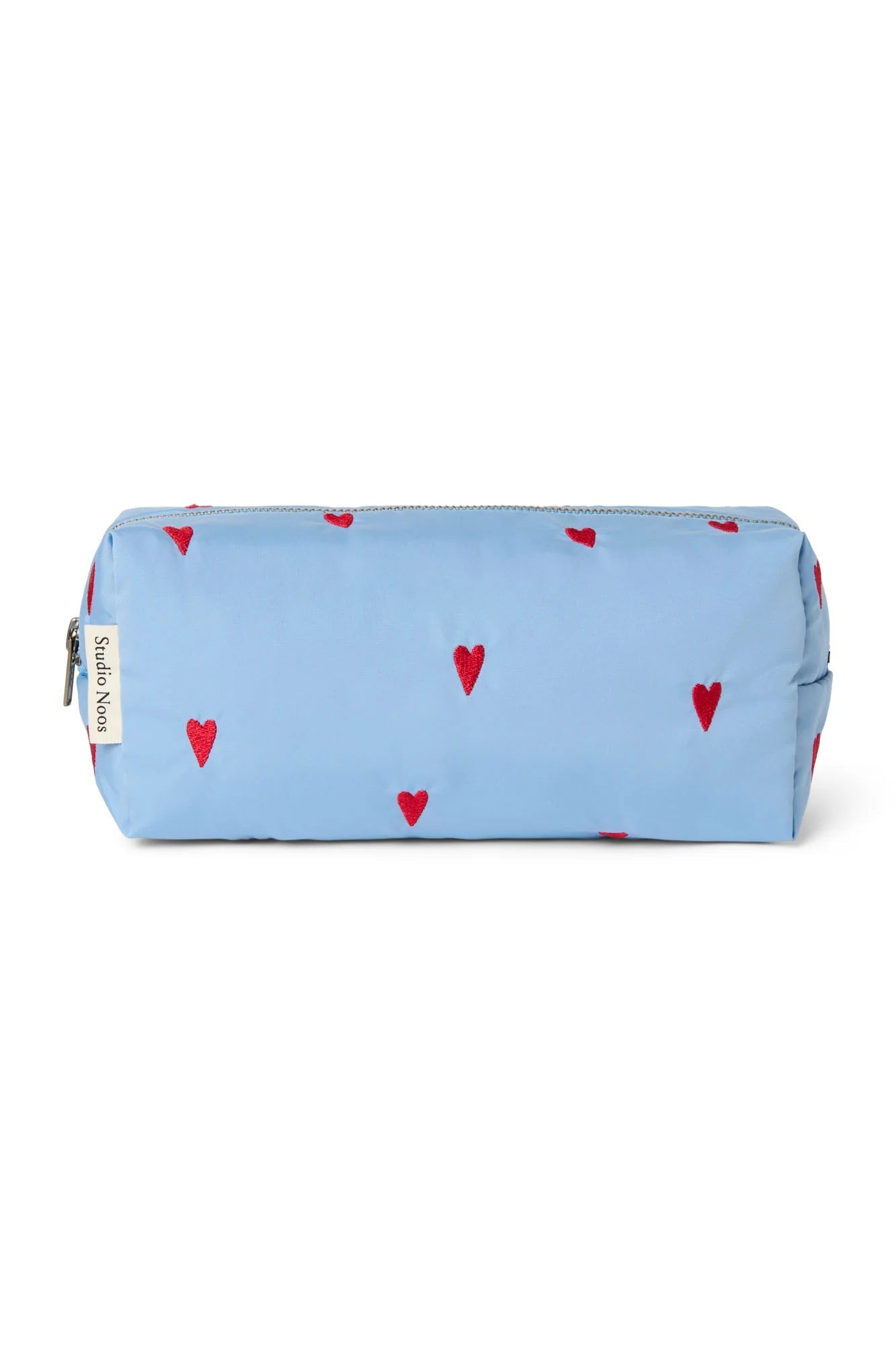 Multifunkční taška STUDIO NOOS Pouch Light Blue Hearts Puffy | Lavly.cz