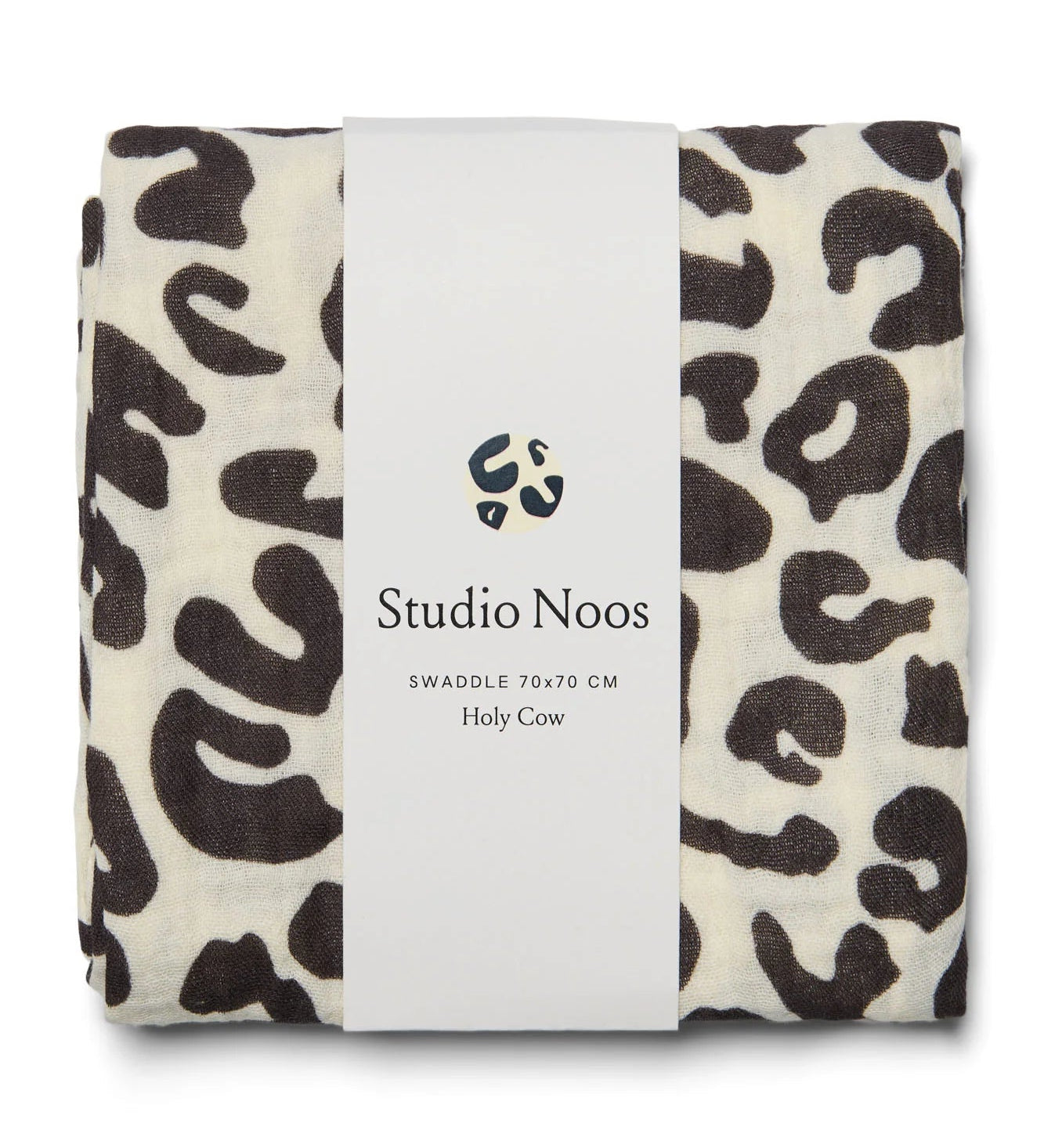 Mušelínová plena STUDIO NOOS Holy Cow 70 x 70 cm | Lavly.cz