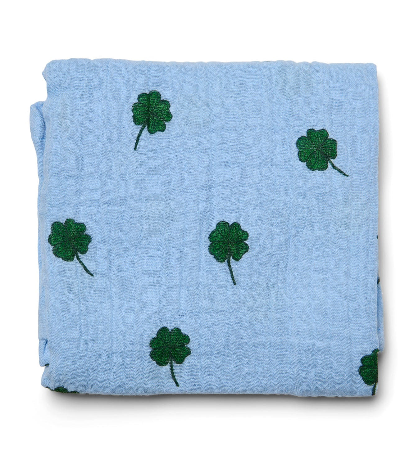 Mušelínová plena STUDIO NOOS Light Blue Clover | Stylové doplňky pro děti a ženy | Lavly.cz