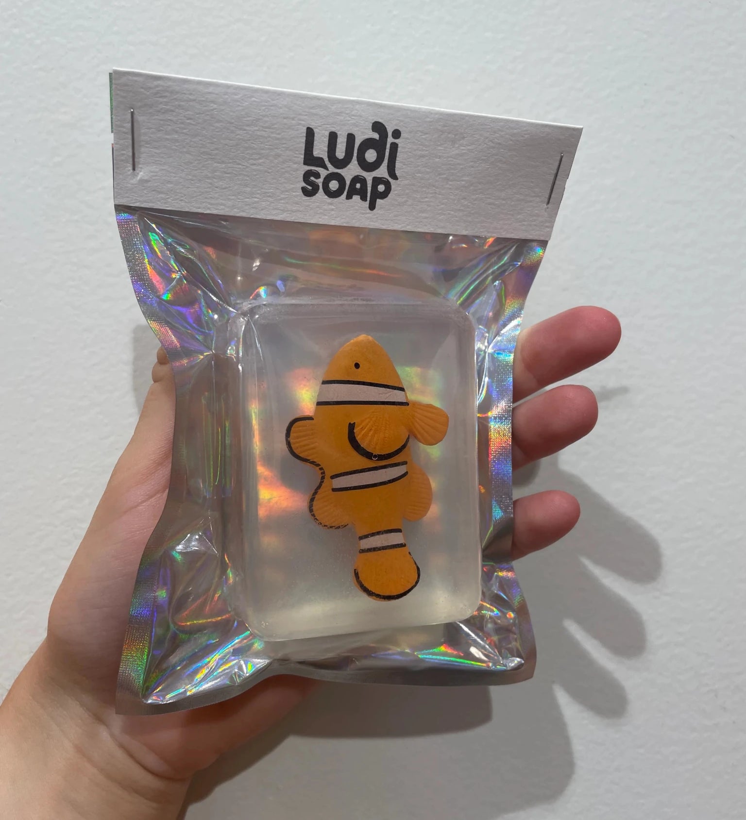 Mýdlo s hračkou uvnitř LUDI SOAP Rybka Nemo | Lavly.cz