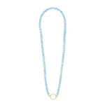Náhrdelník DESIGN LETTERS Aquamarine | Lavly.cz