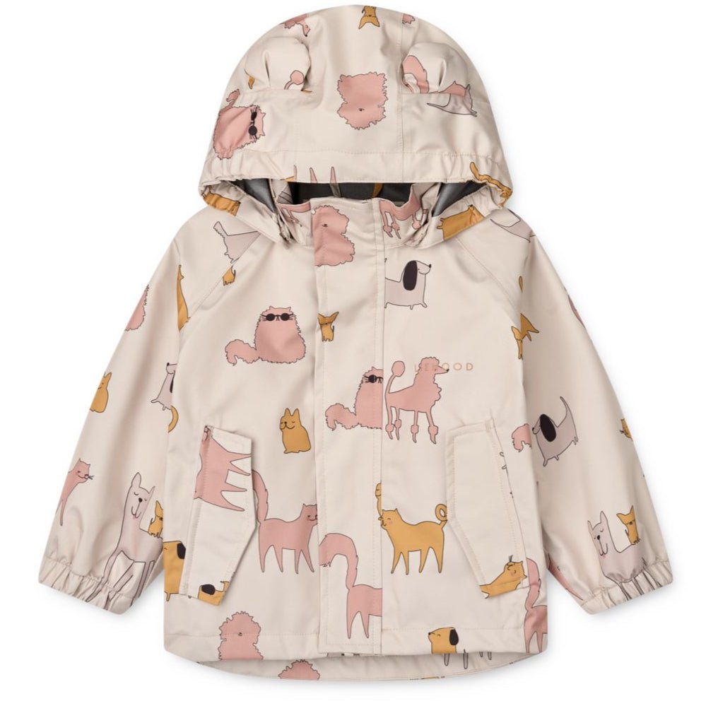 Nepromokavá souprava LIEWOOD Manu Cats and Dogs / Sandy | Stylové doplňky pro děti a ženy | Lavly.cz