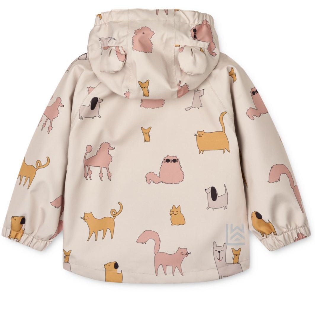 Nepromokavá souprava LIEWOOD Manu Cats and Dogs / Sandy | Stylové doplňky pro děti a ženy | Lavly.cz