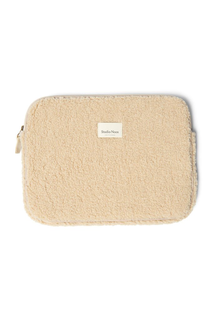 Obal na notebook STUDIO NOOS Ecru Teddy | Stylové doplňky pro děti a ženy | Lavly.cz