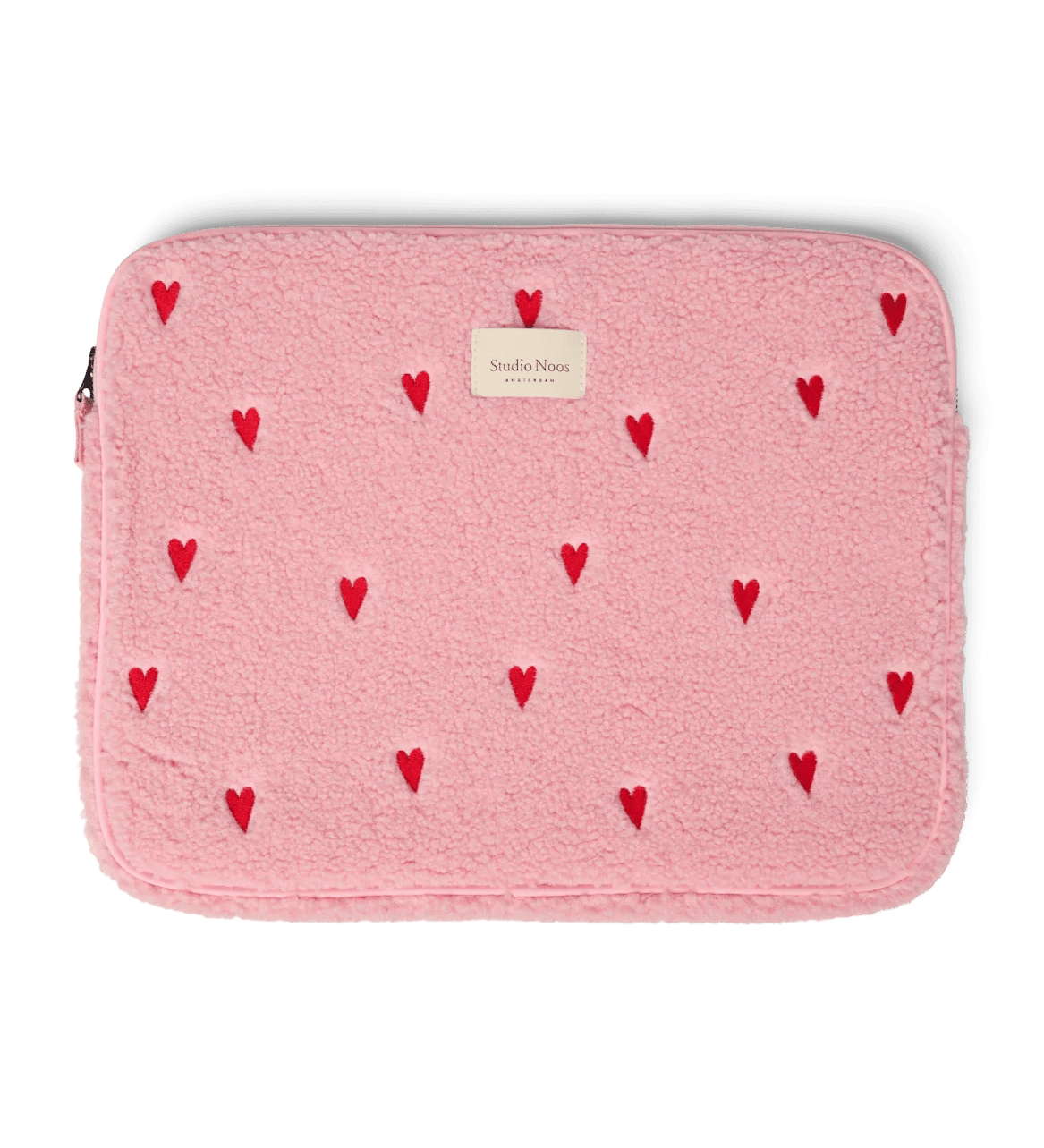 Obal na notebook STUDIO NOOS Light Pink Teddy Hearts | Lavly.cz