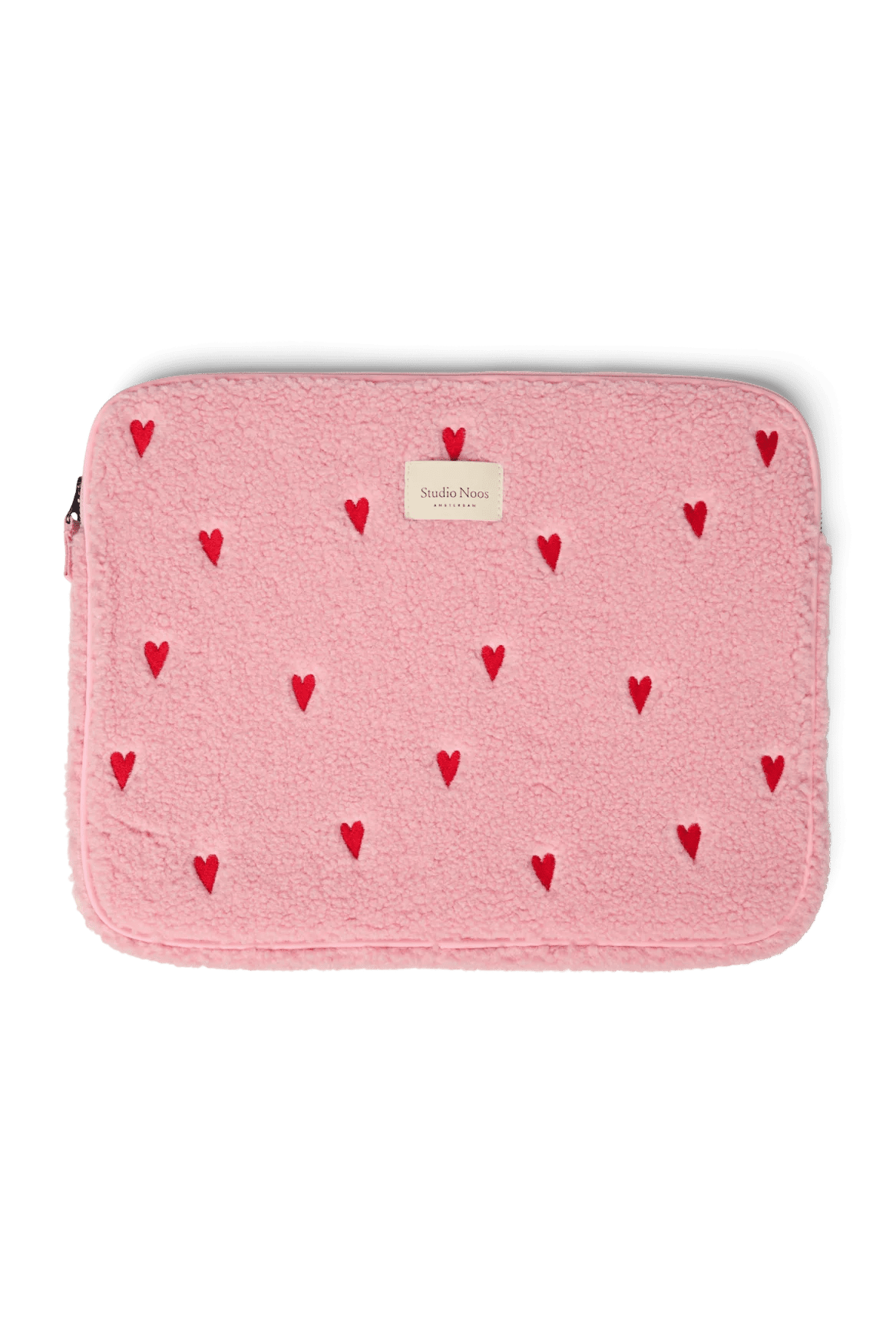 Obal na notebook STUDIO NOOS Light Pink Teddy Hearts | Lavly.cz