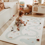 Oboustranná puzzle podložka PLAY&GO Město / Terazzo | Stylové doplňky pro děti a ženy | Lavly.cz