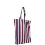 Plátěná taška TINNE+MIA Stripes Sky + Fig | Lavly.cz