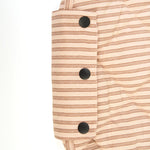 PLAY&GO BABY Organic Hrací podložka / Vak na hračky / Taška Stripes Brown | Stylové doplňky pro děti a ženy | Lavly.cz