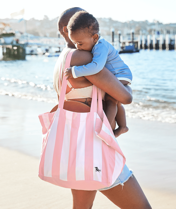 Plážová taška DOCK & BAY Malibu Pink | Lavly.cz