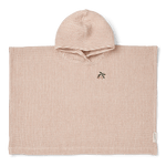 Plážové pončo LIEWOOD Paco s výšivkou Proužky Tuscany Rose / Creme de la Creme | Lavly.cz
