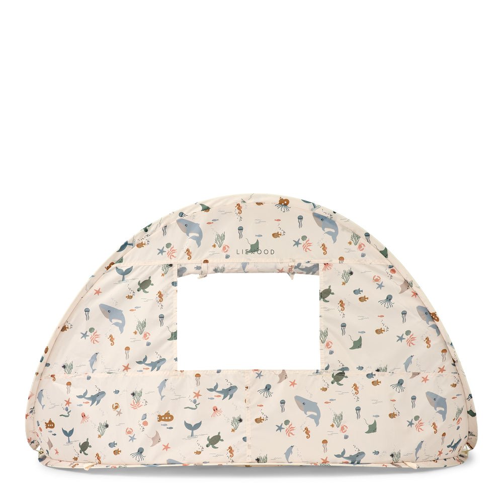 Plážový stan s bazénkem SPF40 LIEWOOD Everett Mořský svět / Sandy | Lavly.cz