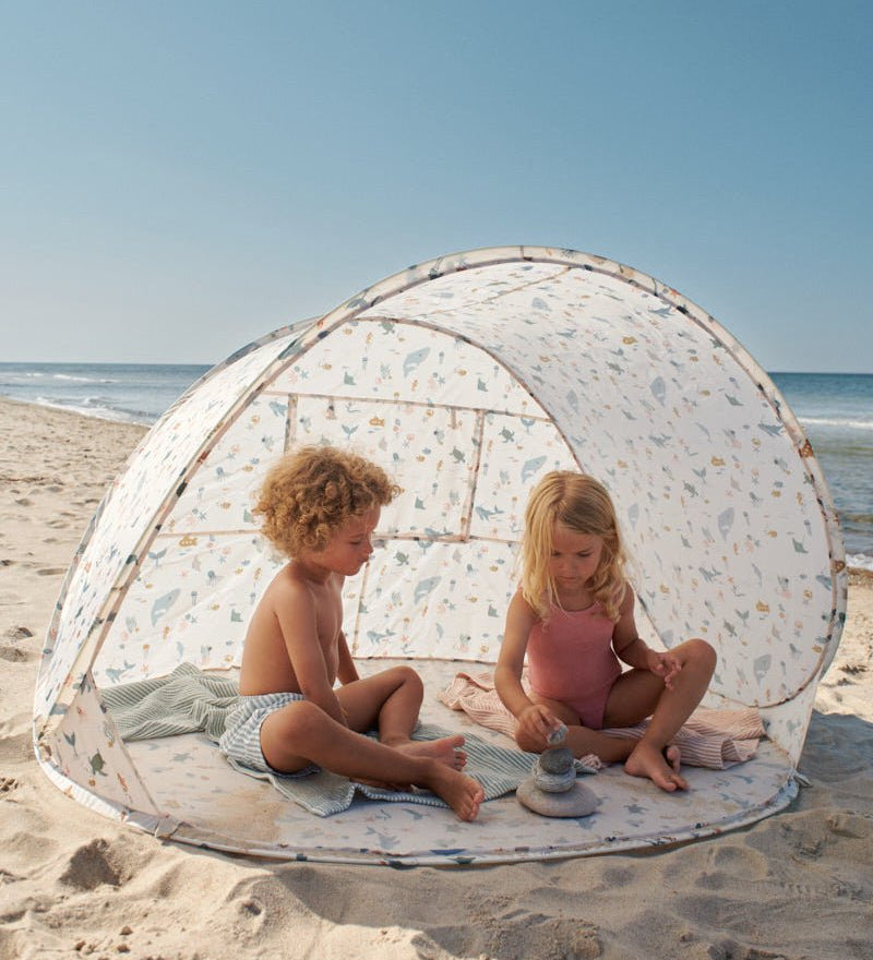 Plážový stan SPF40 LIEWOOD Cassie Mořský svět / Sandy | Lavly.cz