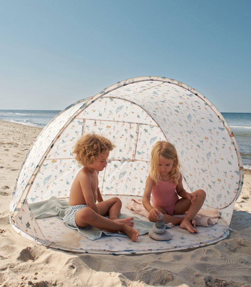 Plážový stan SPF40 LIEWOOD Cassie Mořský svět / Sandy | Lavly.cz