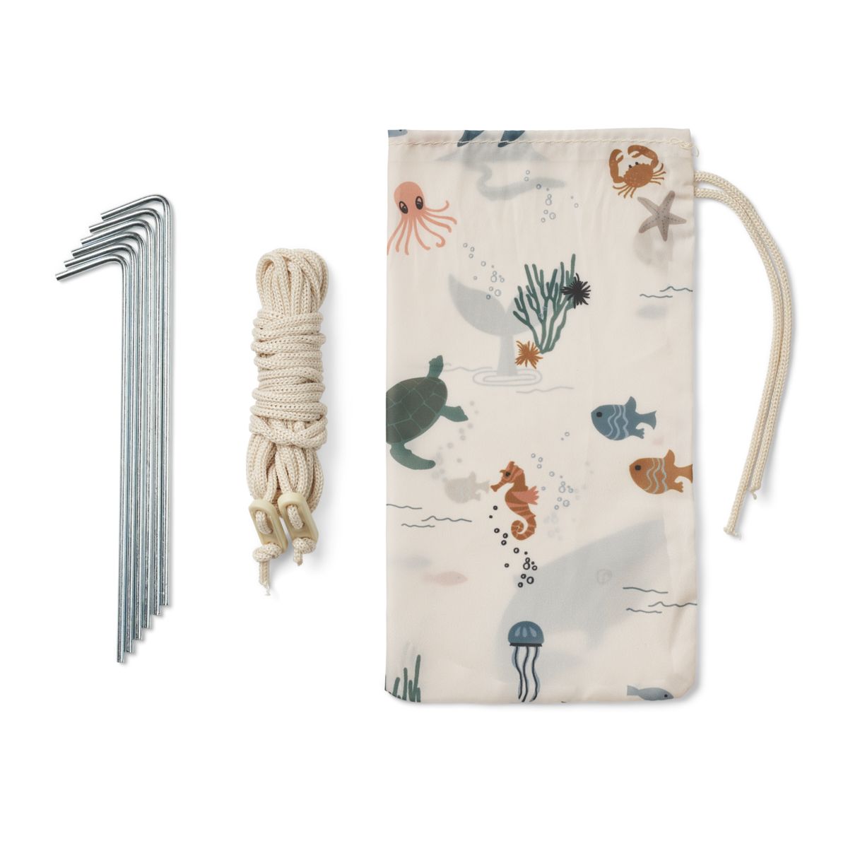 Plážový stan SPF40 LIEWOOD Cassie Mořský svět / Sandy | Lavly.cz